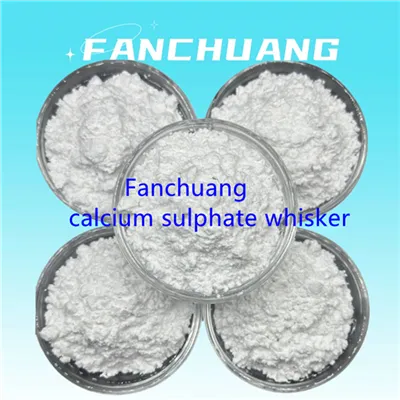 Usine de vente en gros de moustaches de sulfate de calcium